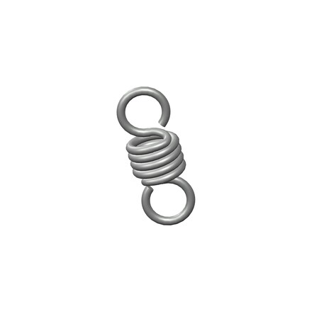 Approved Vendor Extension Spring, O= .500, L= 1.25, W= .080 S/U G209971405